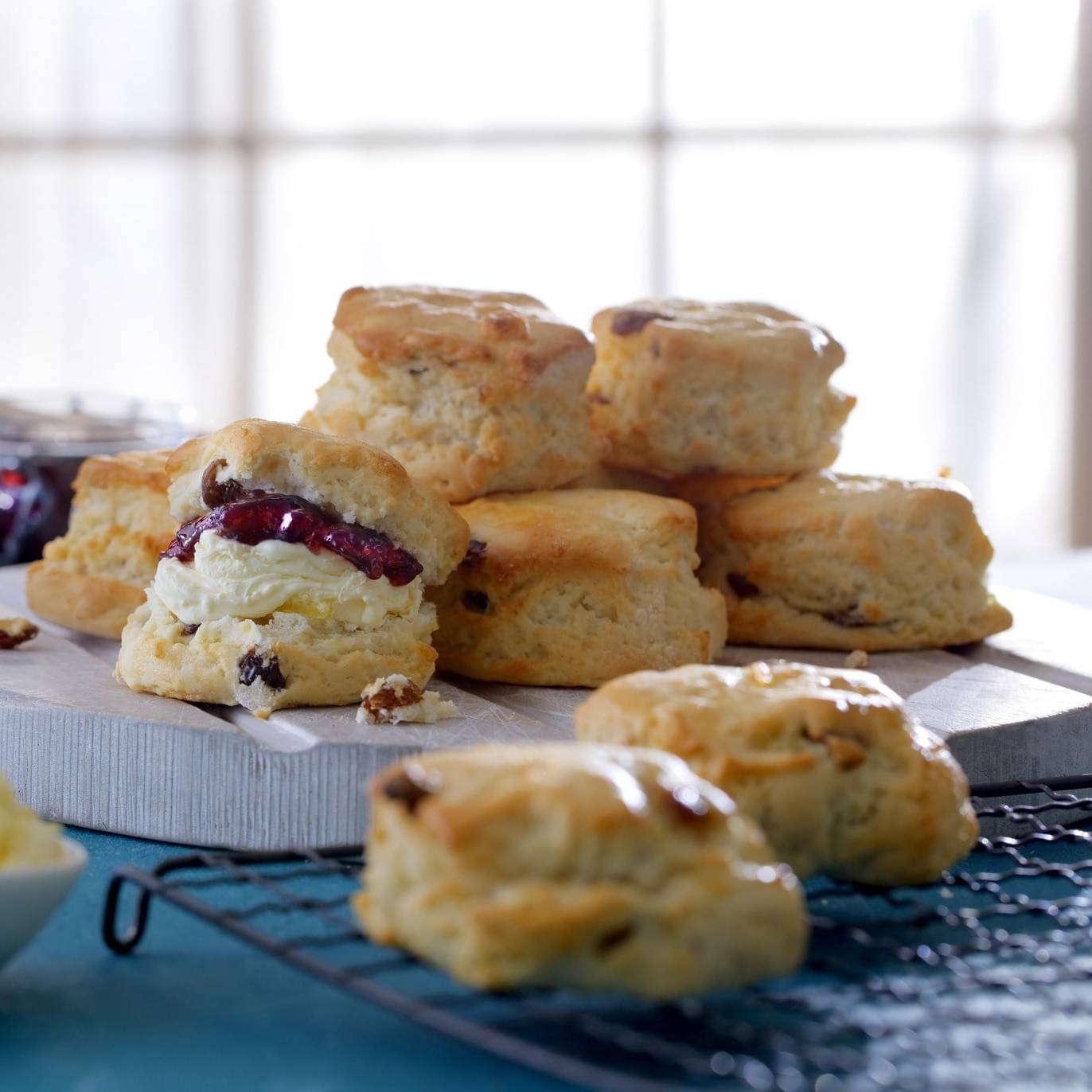 Gluten-Free Sultana Scones